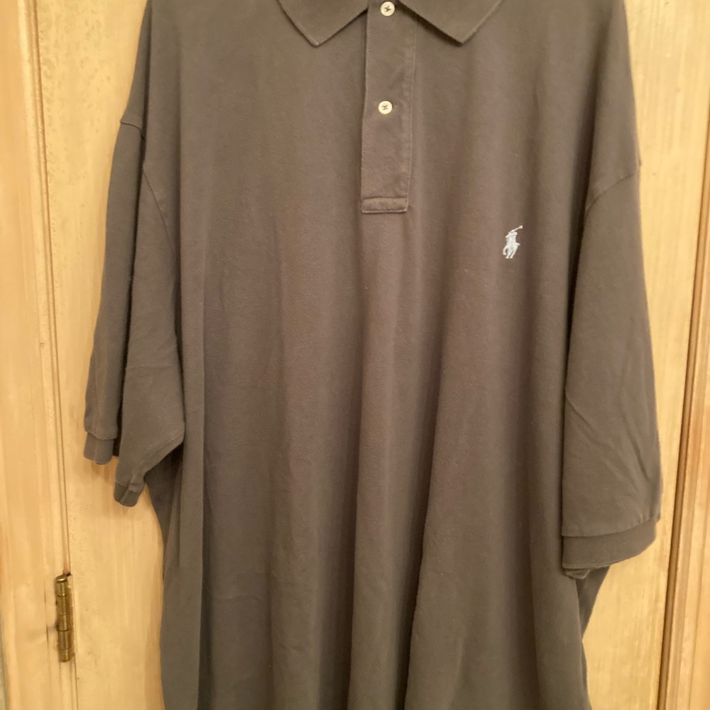 Polo by Ralph Lauren 4XLT Shirt Grey